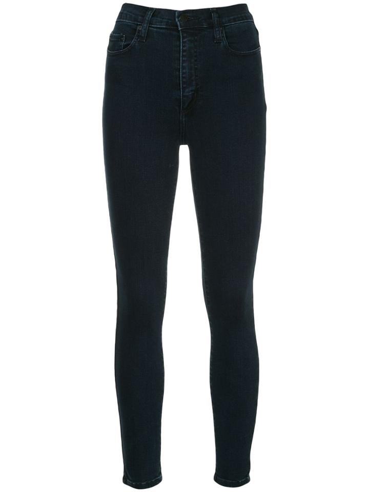 Nobody Denim Siren Skinny Ankle Refined - Blue