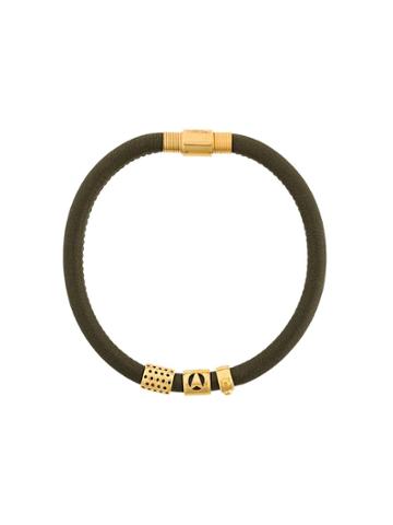 Northskull 'the Code' Bracelet - Green
