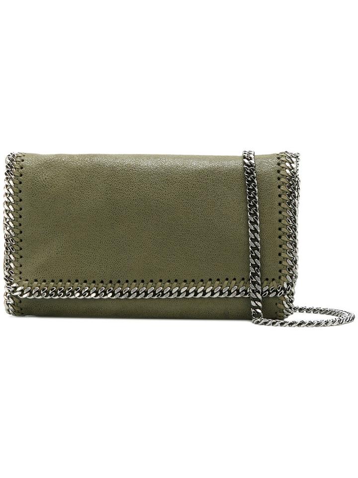 Stella Mccartney - Falabella Shaggy Deer Crossbody - Women - Artificial Leather/metal - One Size, Green, Artificial Leather/metal