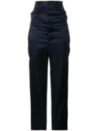 Y/project High Waisted Trousers - Blue