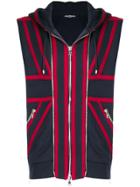 Balmain British Flag Hoodie - Blue