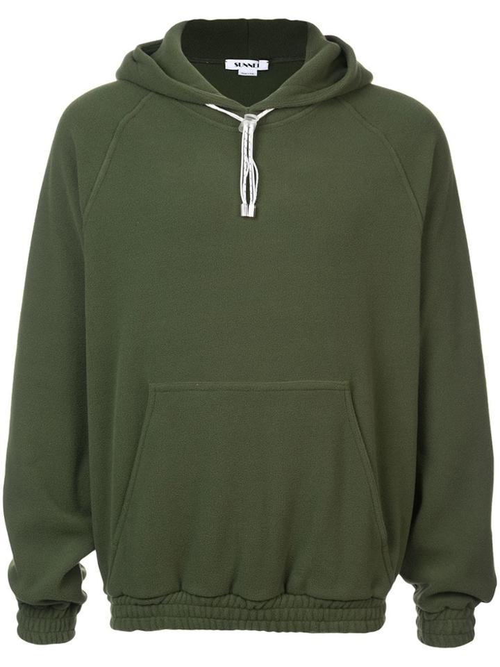Sunnei Basic Hoodie - Green