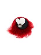Marni Furry Brooch - Red