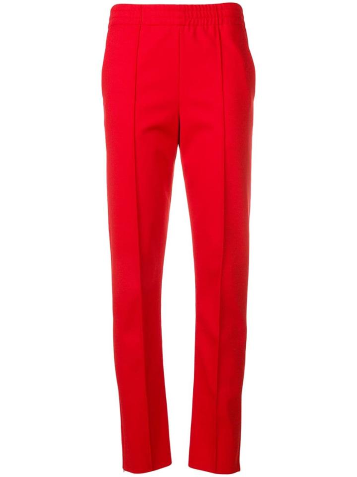 Joseph Slim Fit Trousers - Red
