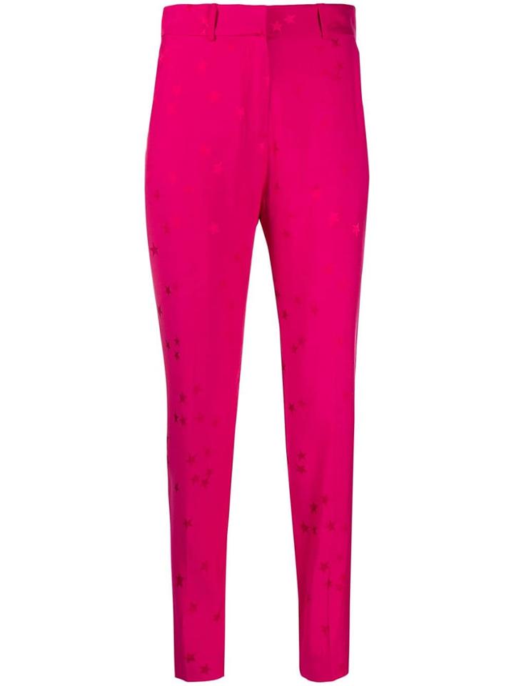 Equipment Tapered Star Print Trousers - Pink