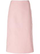 Marni Two Tone A-line Skirt - Pink & Purple