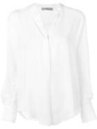 Vince Dotted Patterned Blouse - White