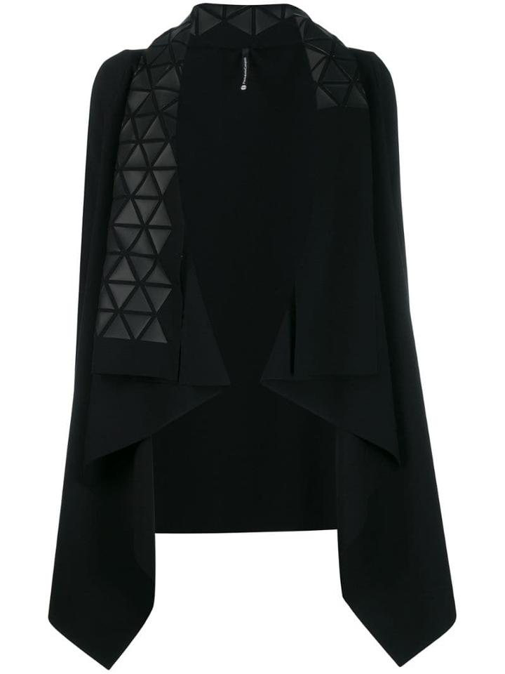 Pierantoniogaspari Draped Jacket - Black