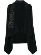 Pierantoniogaspari Draped Jacket - Black