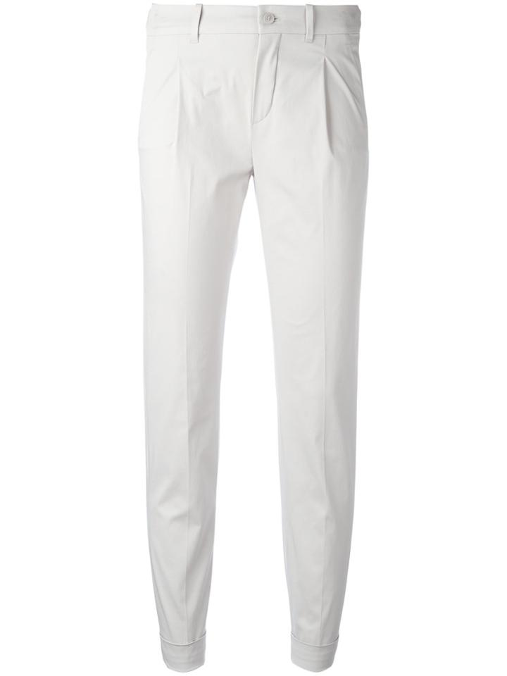 Loro Piana Flap Pocket Trousers - Nude & Neutrals