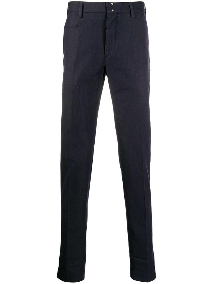 Incotex Slim-fit Suit Trousers - Blue