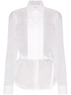 Helmut Lang Detachable-bib Shirt - White