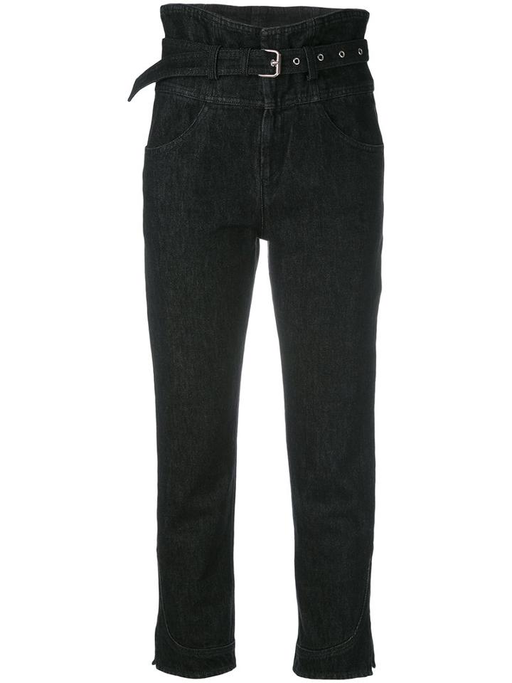 Isabel Marant - Evera Jeans - Women - Cotton - 38, Blue, Cotton