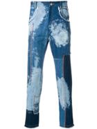 Damir Doma Distressed Slim-fit Jeans - Blue