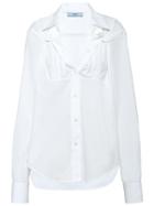 Prada Egyptian Poplin Shirt - White