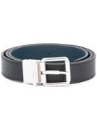 Furla Reversible Belt, Men's, Black, Leather