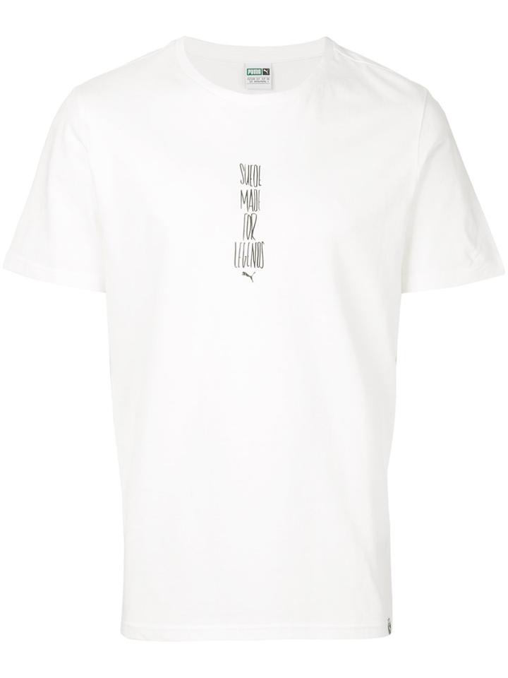 Puma Printed T-shirt - White