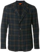 Barena Checked Blazer - Blue