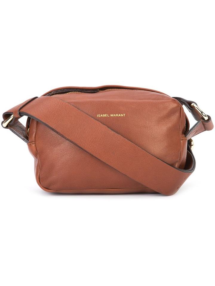Isabel Marant Modesto Bag, Women's, Brown, Lamb Skin