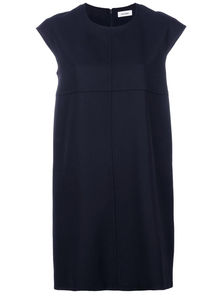 Courrèges Plain Dress - Blue