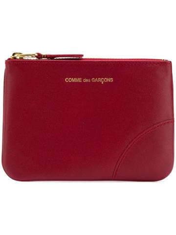 Comme Des Garçons Homme Zipped Purse - Red