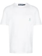 Palace Logo Embroidered T-shirt - White