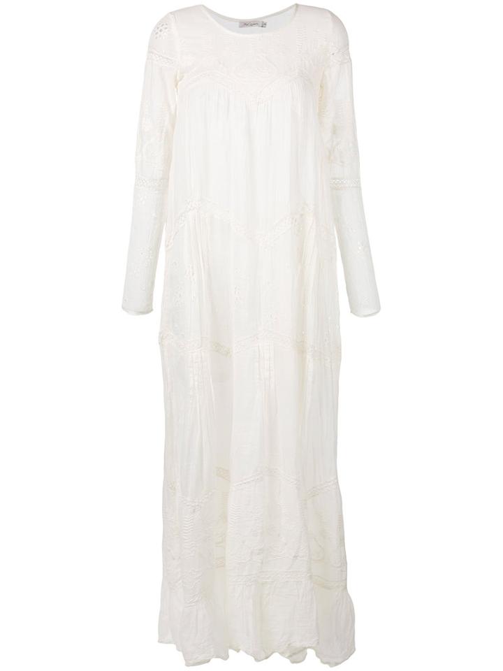Mes Demoiselles - Vaudeville Dress - Women - Cotton - 38, White, Cotton