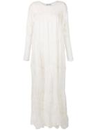 Mes Demoiselles - Vaudeville Dress - Women - Cotton - 38, White, Cotton