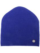 Lost & Found Ria Dunn Logo Plaque Beanie - Blue