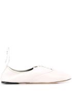 Loewe Low Top Lace-up Sneakers - White