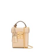 Mark Cross Stitching Detail Mini Tote Bag - Gold