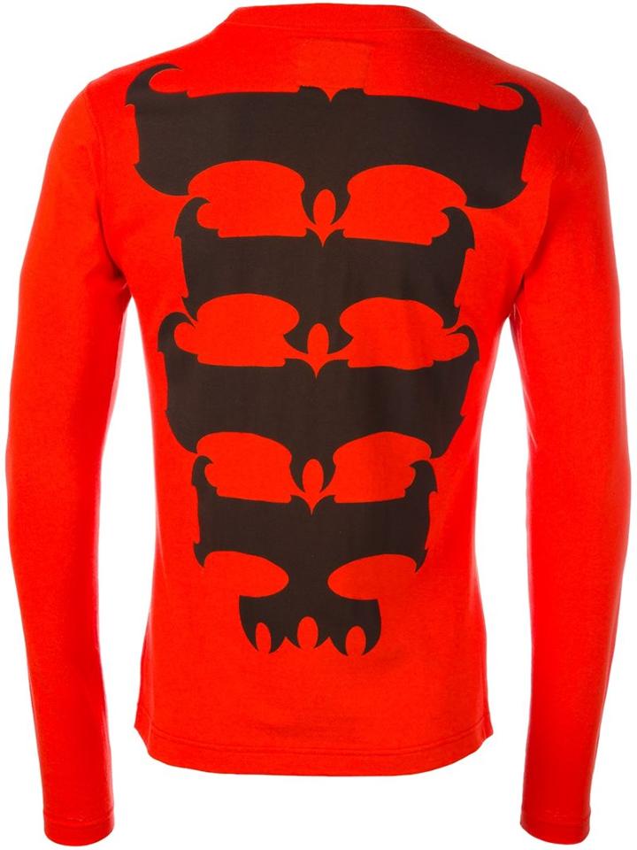 Walter Van Beirendonck Vintage Screen Print Longsleeved Top