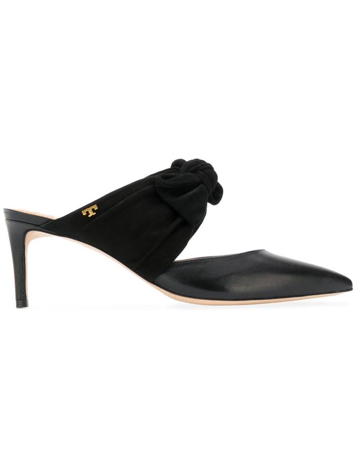 Tory Burch Stiletto Mules - Black
