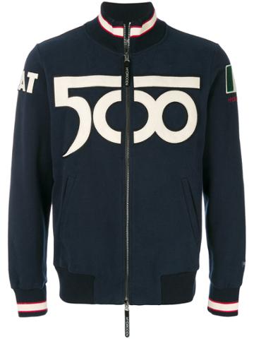 Hydrogen Fiat Zip Up Sweatshirt - Blue