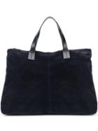 Closed Suede Weekender Bag - Blue