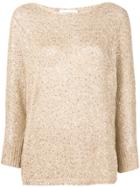 Snobby Sheep Sequinned Top - Neutrals