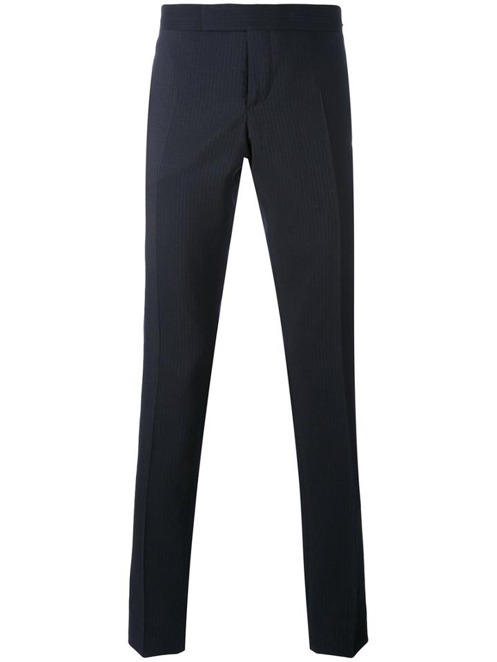 Thom Browne - Tailored Trousers - Men - Cupro/wool - 1, Blue, Cupro/wool