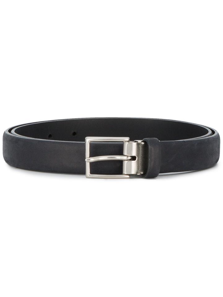 Comme Des Garçons Homme Plus Black Leather Belt