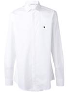Neil Barrett - Small Heart Detail Shirt - Men - Cotton - 42, White, Cotton