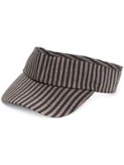 Reality Studio Striped Visor - Brown