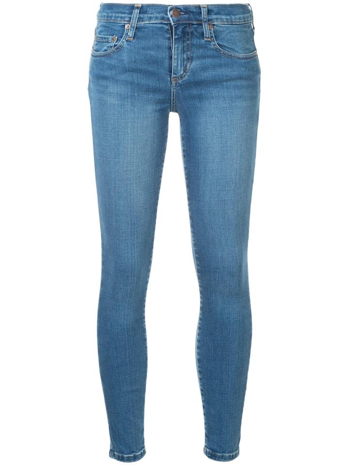 Nobody Denim Geo Skinny Ankle Exclusive - Blue