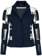 Gloria Coelho 'arte Ag' Blazer - Black