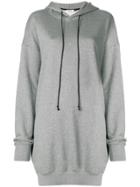 Krizia Long Length Hoodie - Grey