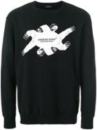 Mauro Grifoni Patch Detail Sweatshirt - Blue