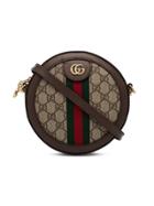 Gucci Taupe Ophidia Gg Circle Camera Bag - Neutrals