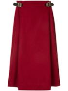 Hermès Pre-owned Hermes Vintage Skirt - Red