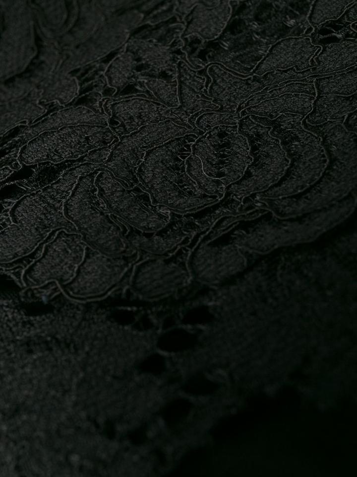 Philosophy Di Lorenzo Serafini Lace Trim Dress - Black