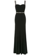 Dolce & Gabbana Crystal Embellished Gown - Black