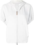 Fabiana Filippi Shortsleeved Hoodie - Grey