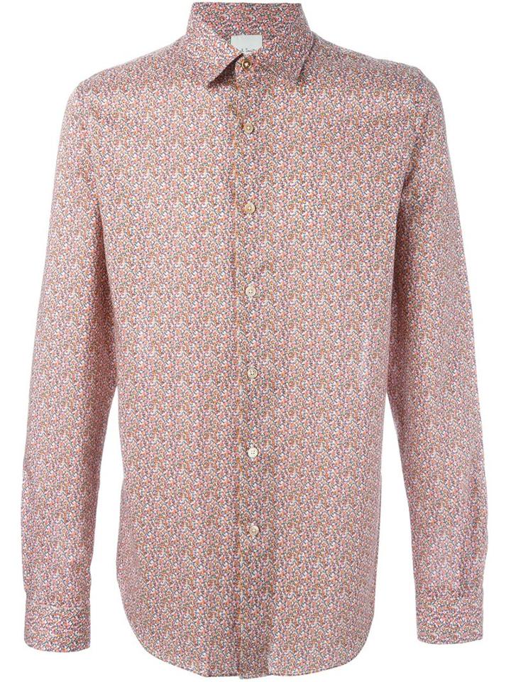 Paul Smith Casual Slim Fit Shirt, Men's, Size: Xl, Cotton